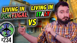Living in Portugal vs Living in Italy