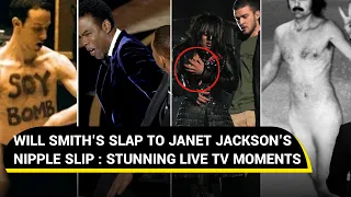 Will Smith-Chris Rock Oscars slapgate to Janet Jackson Superbowl nipplegate: Stunning live TV moment
