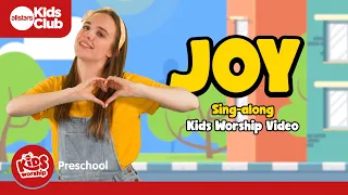 JOY 🙌🏼  Preschool Kids Worship Song | Sing-along Christian Kids action song #kidsworship #kidmin