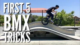 First 5 bmx tricks to learn - BMX FOR BEGINNERS