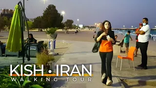 Iran Kish Island 2021 • Walking Tour & Travel Guide • 4K Virtual Tour With Ambient Sound | کیش ایران