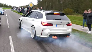 Best Of Burnouts & Powerslides 2023 | Police, FAILS & WINS