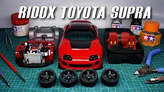 Building A Ridox Toyota Supra. 1/24 Scale Model Car. Part 1/2