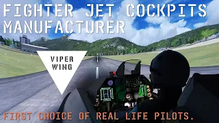 F-16 full cockpit simulator by VIPER WING / for DCS, PREPAR3D, BMS