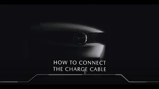 Mazda MX-30 | How to connect the charge cable