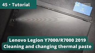 Speed Up Your Lenovo Legion Y7000/R7000 - Prevent Overheating With Dust Cleaning & New Thermal Paste