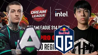 🔴DOTA 2[RU] The Alliance vs OG [Bo3]  DreamLeague DPC S15 EU, Upper Division, Table