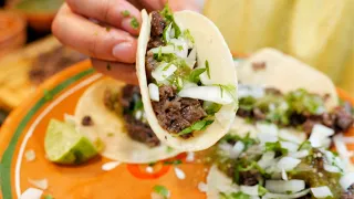 How to make The BEST REAL Mexican Tacos de Cabeza recipes | Tender Beef head tacos