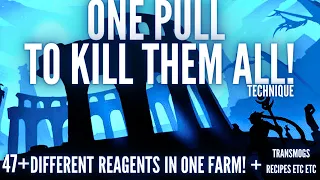 One Pull To Kill Them All! (47+ Different Reagents Farming Location) World Of Warcraft.