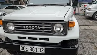 Chiếc xe hiếm Lancruiser 3.5 máy dầu sx 1999 ,siêu đẹp độ nguyên bản còn tới 90% #muabanoto #toyota