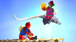 Lego Spider-Man vs the Green Goblin MOC