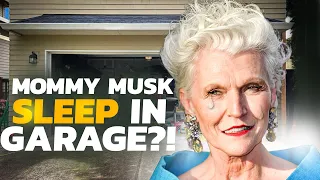 Elon Musk’s MOTHER sleeps in the GARAGE!!