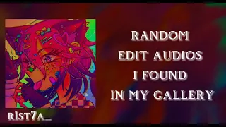 random edit audios