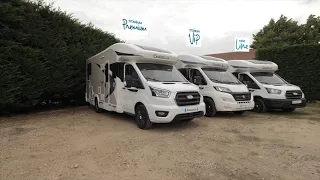 Chausson range of Motorhomes for 2021.