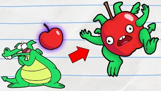 Dragon Transforms into Apple Dragon! | Boy & Dragon | Cartoons For Kids | Wildbrain Toons