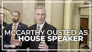 Kevin McCarthy ousted as House speaker, a 1st in US history