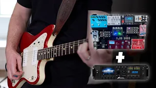 We ran a huge stereo pedalboard into the Axe-FX 3...