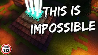Top 10 Hardest Things To Do In Minecraft
