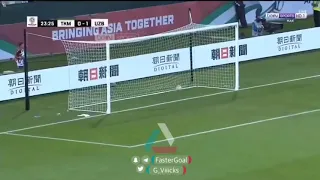 Osiyo chempionati 2-tur Turkmanistin vs Ozbekiston 0:2 gol E.Shomurodov 24°