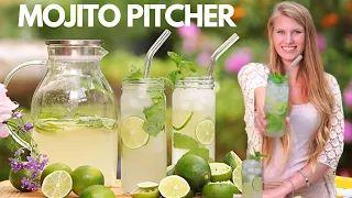 Mojito Recipe | How To Make | BEST Large Batch Party Pitcher