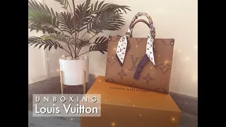 Louis Vuitton UNBOXING INDIA~OnTheGo Bag & Let's Go BB Bandeau