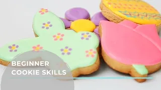 Beginner Cookie Decorating Tutorial | SPRING (EASTER) COOKIES
