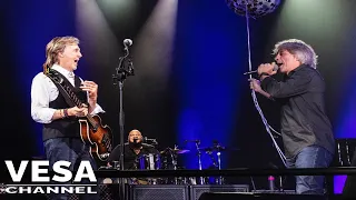 Bon Jovi sings happy birthday to Paul McCartney at the MetLife Stadium