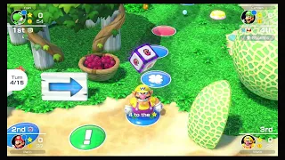 Mario Party Superstars Luigi tries to win without knowing what's going on.