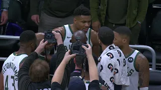 Giannis GOES OFF on Tyrese Haliburton & the Pacers after the game 😳