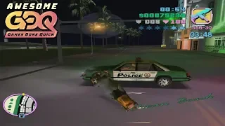 Grand Theft Auto: Vice City by KZ_FREW in 57:39 - AGDQ2019