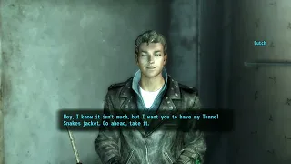 Giving Butch a BB gun to kill the Radroaches - Fallout 3