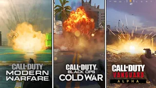 Explosives in CoD Vanguard VS Black Ops Cold War VS Modern Warfare || Vanguard Graphics VS Cold War
