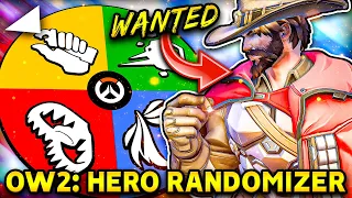 RANK #1 Cassidy tries the OW2: HERO RANDOMIZER... Here's how it went