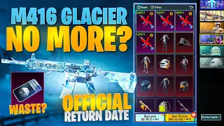 M416 Glacier Removed | New Glacier Crate |Official Return Date | PUBGM