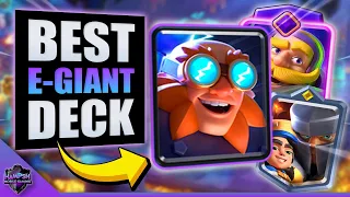 ANYONE Can Win With This E-Giant Deck in Clash Royale⚡