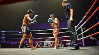 MUA THAI BOXING IN PATTAYA WALKING STREET #vlog #subscribe #trending #travel #like