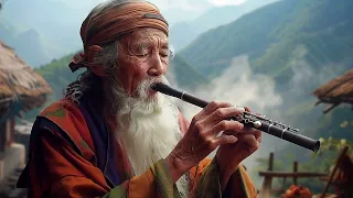 Tibetan Flute Music - Meditation, Yoga, Eliminate Stress And Calm The Mind, Release Of Melatonin