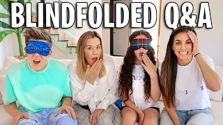 Answering Your Questions BLINDFOLDED! NOTHING IS OFF LIMITS! 😅