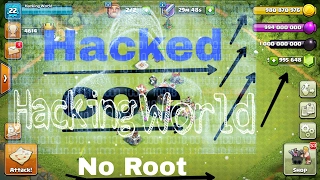 Clash Of Clans Hack 8.709.2 ||No Root|| ||Real Server||