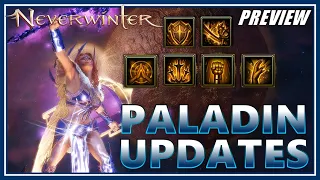 MASSIVE Buffs to Paladin Auras! Changes to Divine Touch & Unyielding Champion! - Neverwinter Preview