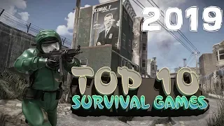 ТОП 10 ИГР НА ВЫЖИВАНИЕ в 2019 ГОДУ - TOP 10 SURVIVAL GAMES IN 2019 YEAR