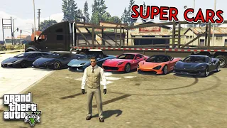 GTA 5 | Lets Go To Work #2 | Franklin's Super Car Delivery | Story Mode Roleplay |