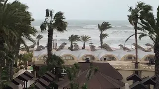 March Storm Hotel Paradis Palace Hammamet Tunisia March 2022