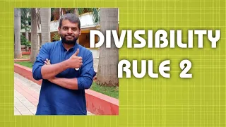 Maths concept Divisibility Rule