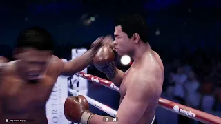 Dempsey roll (2nd attempt) against stunned Ali