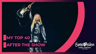 MY TOP 40 | AFTER THE SHOW | Eurovision Song Contest 2022