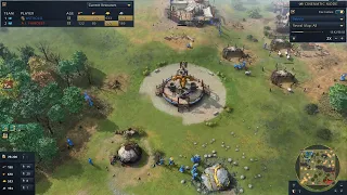 Age of Empires IV - Skirmish Battle First Victory ( vs. Hardest AI )