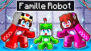 Adopté par la FAMILLE ROBOT sur Minecraft !