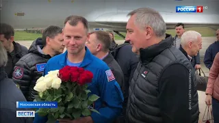 Космонавты с аварийного ''Союза МС 10''  расскажут о своих действиях во время старта