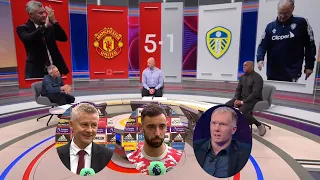 MOTD Manchester United vs Leeds 5-1 Ian Wright & Paul Scholes Postmatch Analysis | Reaction HD